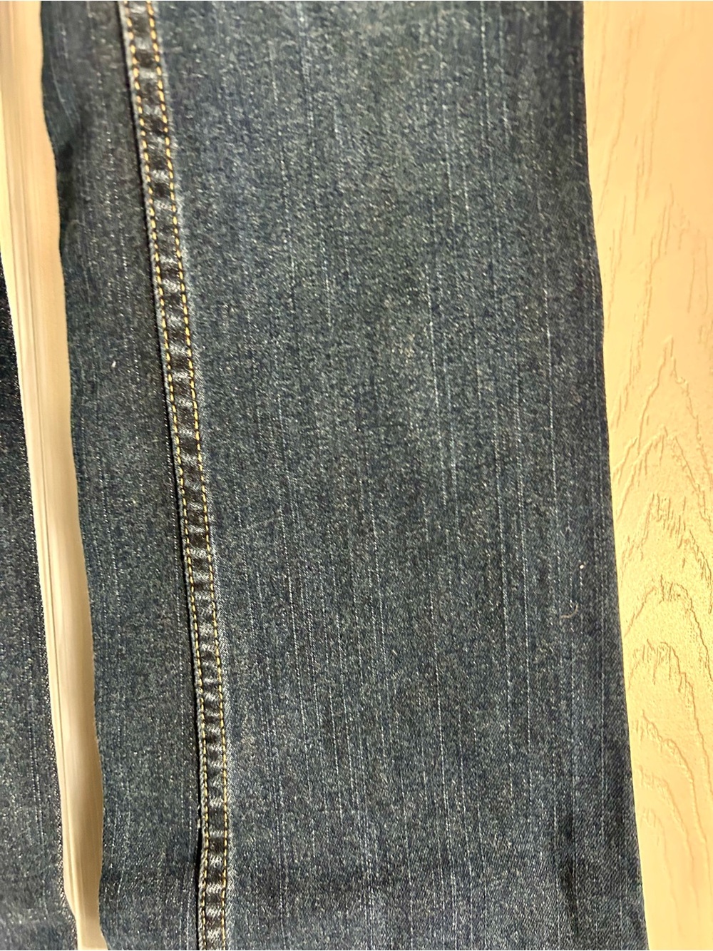 EUC Michael Kors Dark Blue Denim Jeans with Gold Accents - Picture 7 of 7